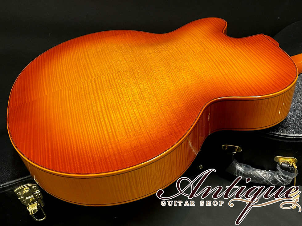 サムネイル： D’Aquisto DQ-NYE New Yorker 17inch Archtop & Back 2008年製 Violin Burst