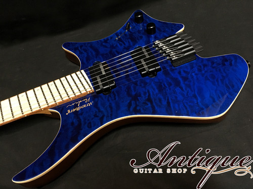 strandberg Boden J-Series J6 Standard Tremolo '17年製 Blue Quilt w