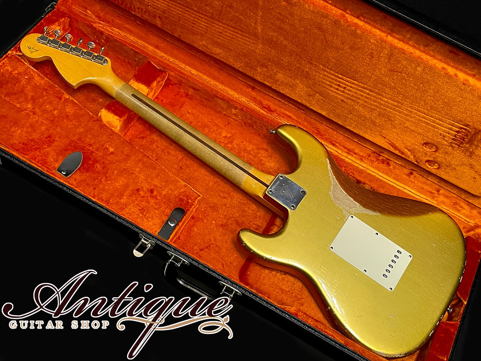 サムネイル： Fender Custom Shop MBS 1966 Stratocaster 2014 22F Aztec Gold w/ Abby HWPU