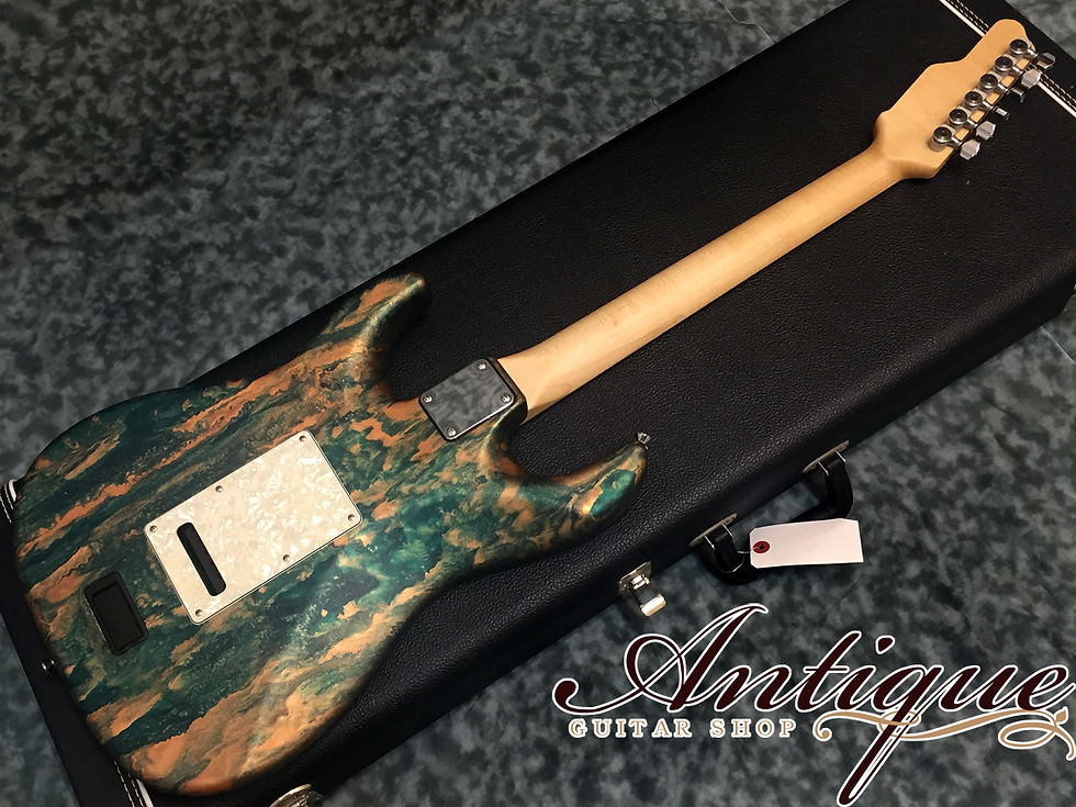 サムネイル： James Tyler Studio Elite HD ‘05年製 Copper Patina Shmear w/ Mahogany Chambered