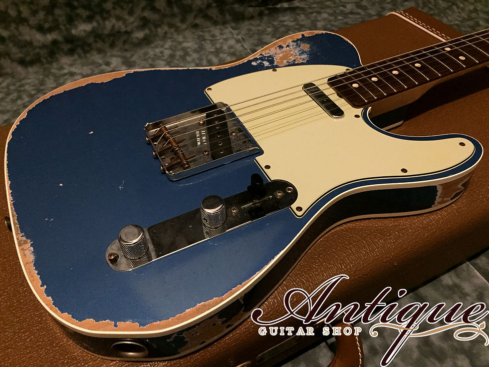 サムネイル： Fender Custom Shop TBC 1963 Custom Telecaster ‘12年製 Lake Placid Blue