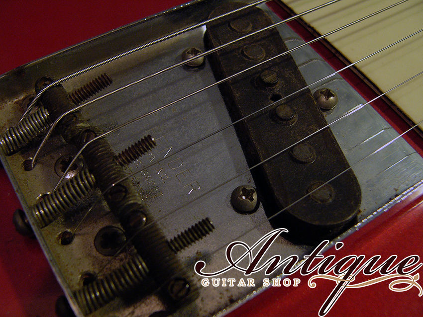 サムネイル： Fender Telecaster 1964年製 Candy Apple Red Under Gray Ref.