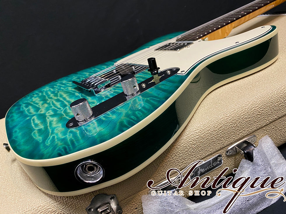 サムネイル： Fender Custom Shop MBS Custom Deluxe Telecaster Caribbean Blue w/JF-HWPU