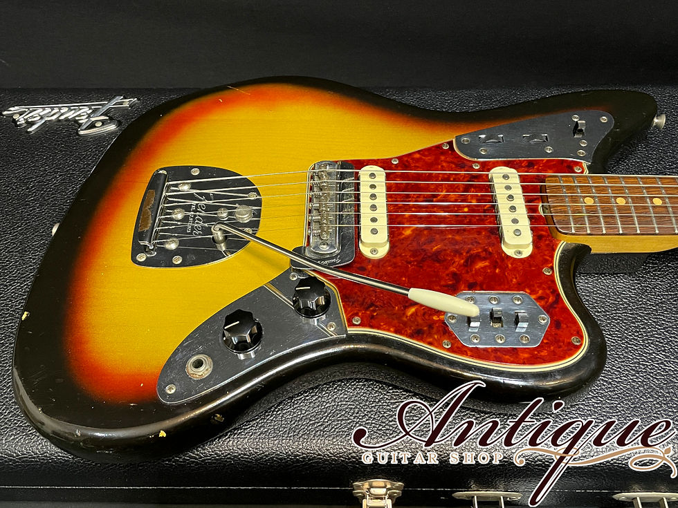 サムネイル： Fender Jaguar 1963-64年製 Sunburst w/Jacaranda