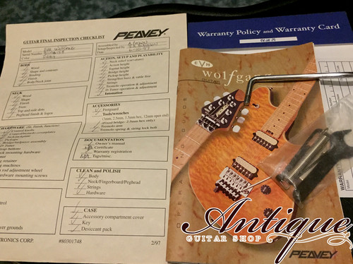Peavey USA EVH Wolfgang Standard 1996-97年製 Tobacco Sunburst 3.6