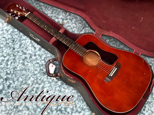 Guild D-25M 1976年製 Dreadnought All-Mahogany No-Crack “Arch-Back