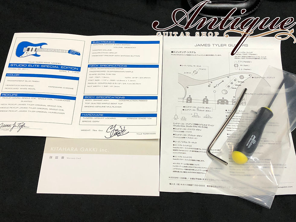 サムネイル： James Tyler(正規輸入品) Studio Elite Special Edition Yuji Toriyama Model Killer Quilt