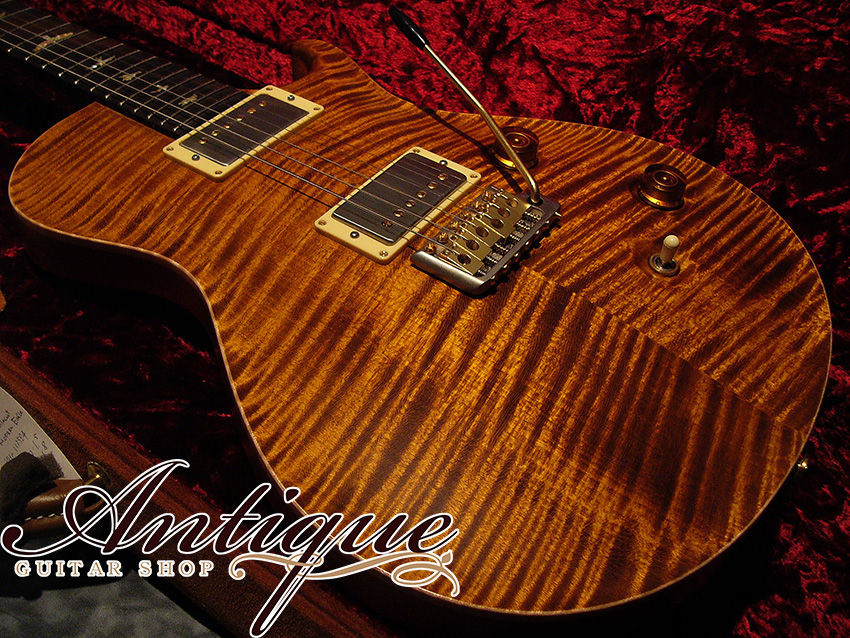 サムネイル： Paul Reed Smith Modern Eagle Single Cut Trem ‘06年製 McCarty Amber