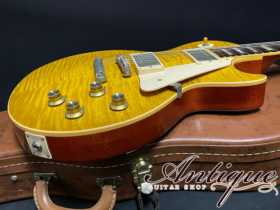 サムネイル： Gibson C/Shop H/C 1960 Les Paul 2007 Lemon Burst Murphy Aged "Brazilian Rose FB"