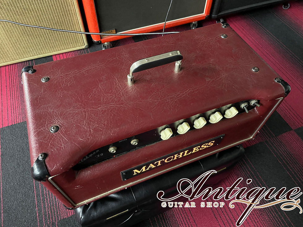 サムネイル： Matchless Clubman '35 Head Amp 1993年製 Burgundy / 115V Full-Original