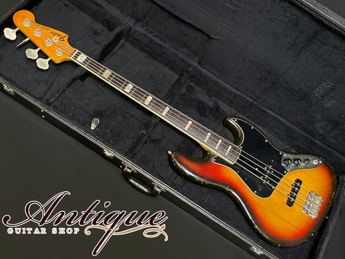 Fender Jazz Bass 1974 Sunburst /Birdseye Figured Neck /Bound
