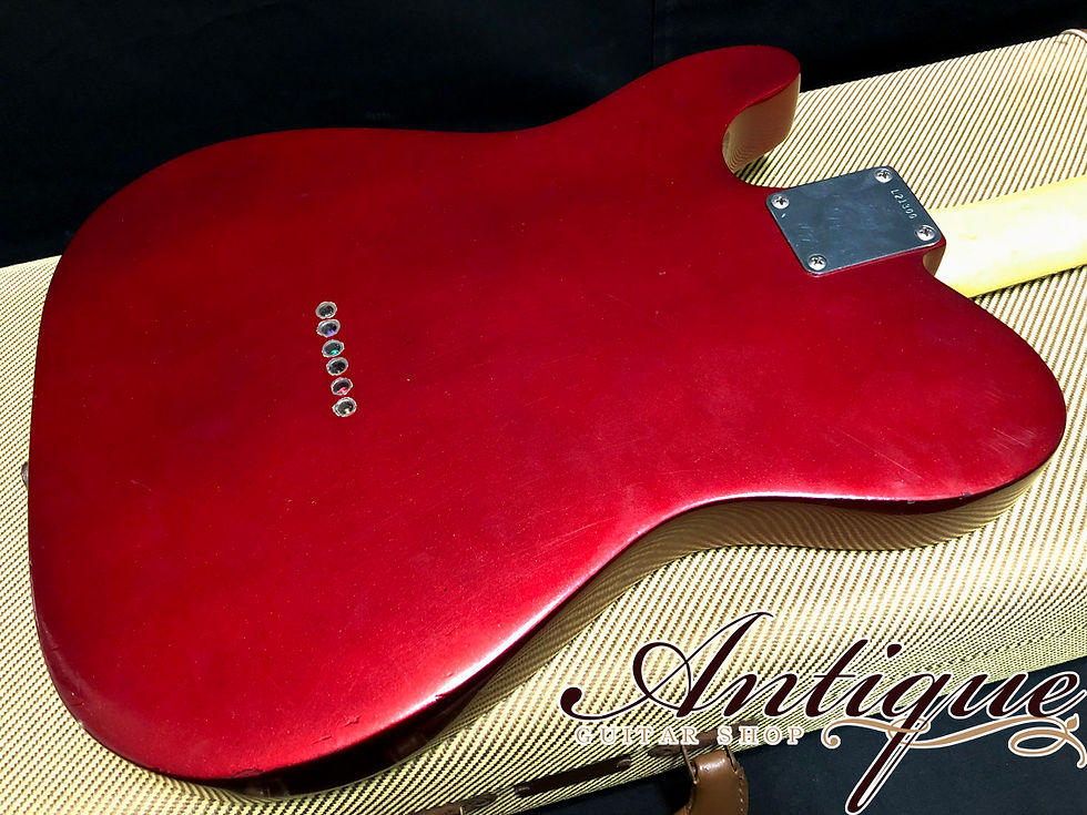 サムネイル： Fender Telecaster 1963年製 Candy Apple Red Ref. w/ Jacaranda FB & Ash Body 3.6kg