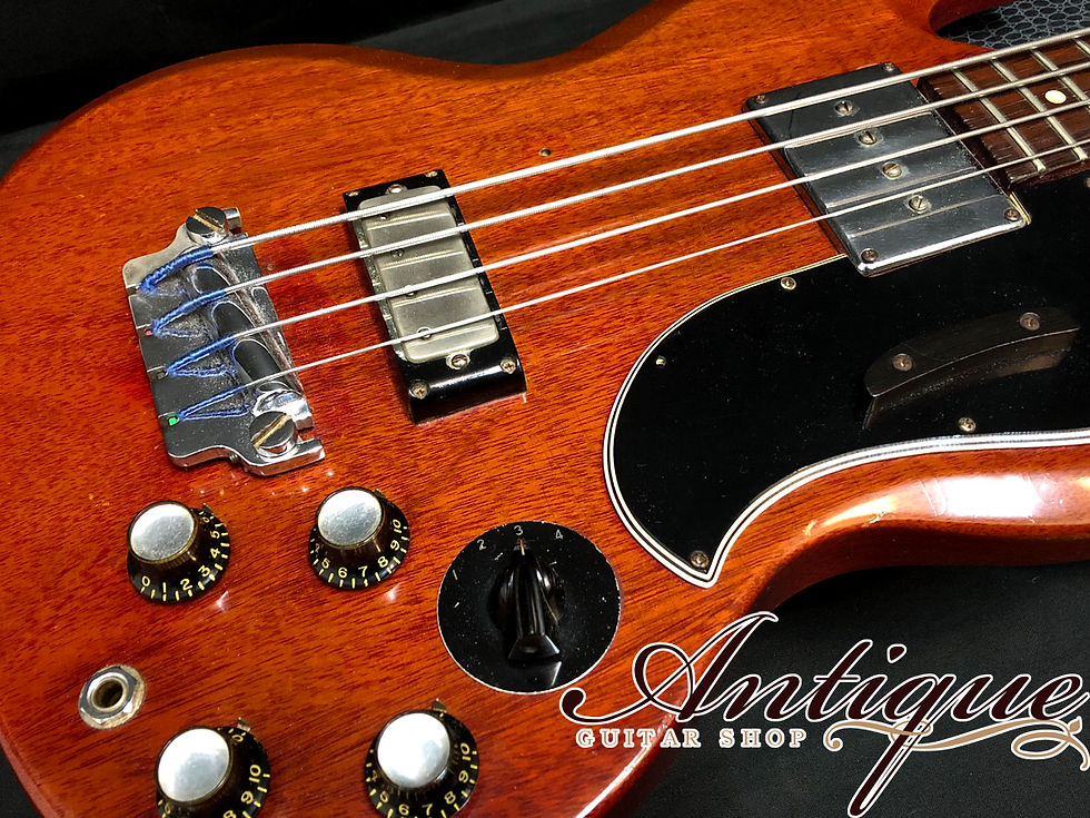 サムネイル： Gibson EB-3 Bass 1962年製 Cherry Red Full-Original except Fret & Case 3.4kg