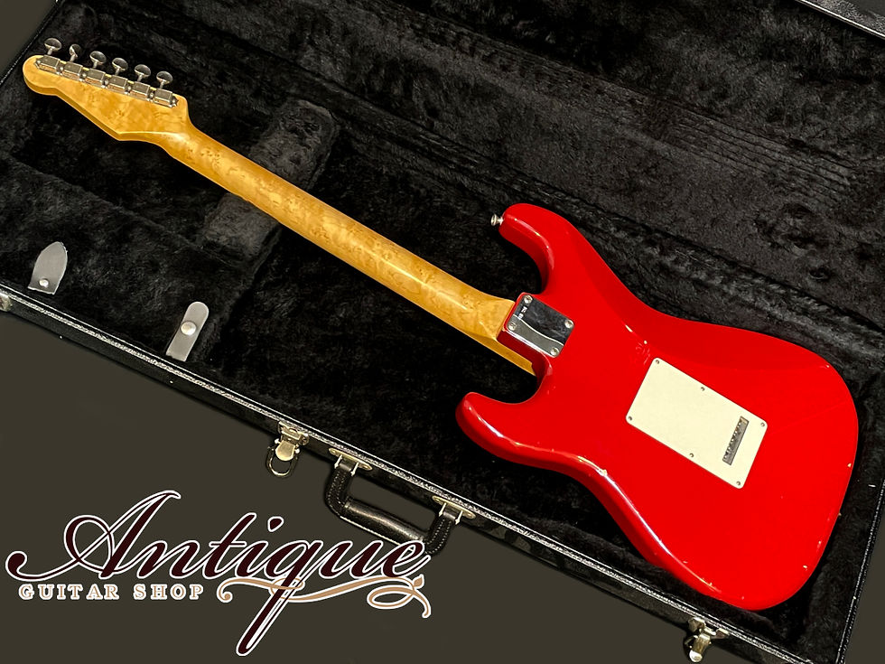 サムネイル： J.W.Black Guitars USA JWB-S SSH 2019 Dakota Red Medium Soft Aged
