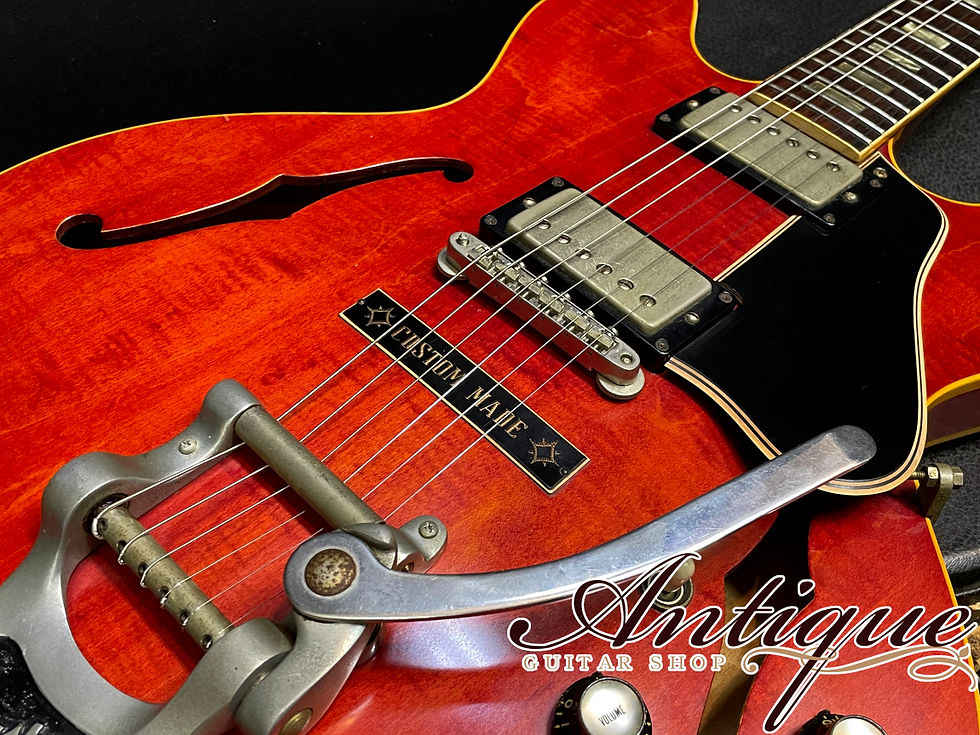 サムネイル： Gibson ES-335TDC 1964年製 Cherry Red w/ Factory Bigsby