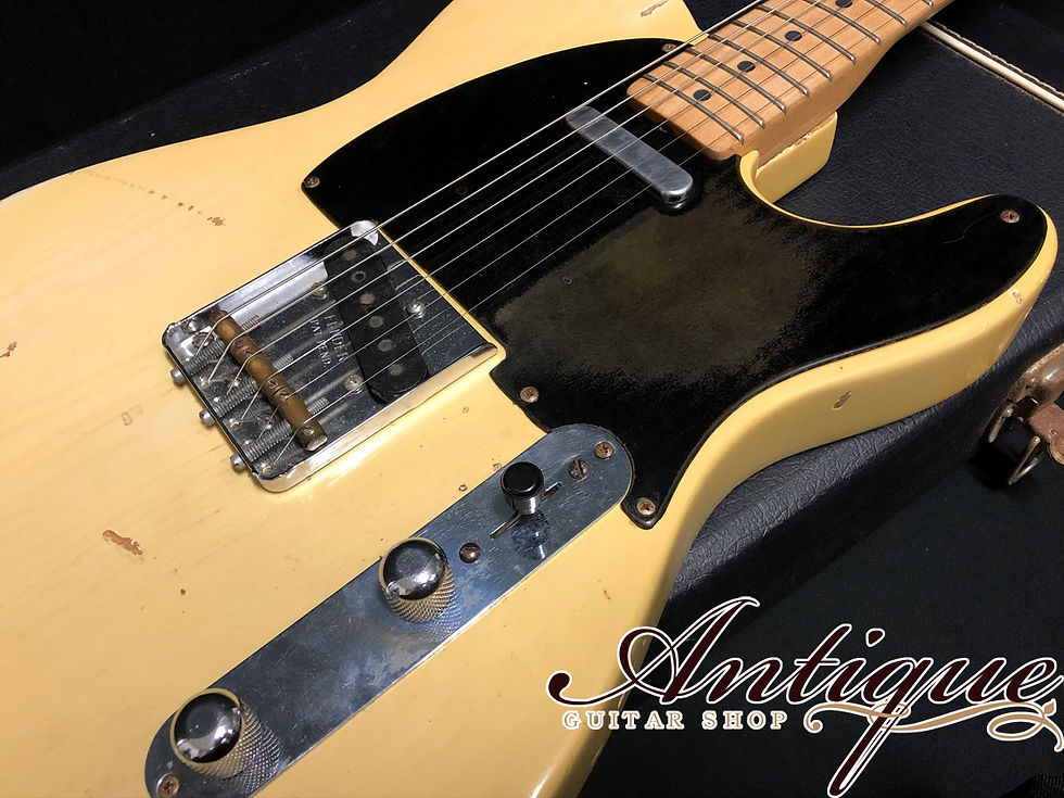 サムネイル： Fender Telecaster 1953年製 Blonde Old Ref. w/ Vintage Black Bobbin PU 3.4kg