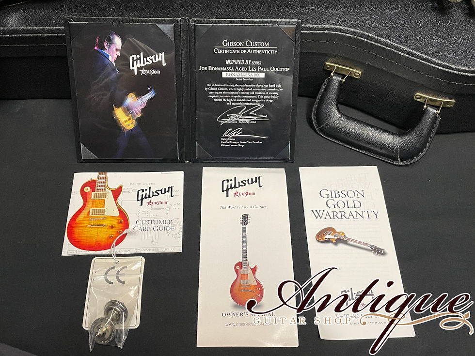 サムネイル： Gibson Custom Shop 2008 Inspired by Joe Bonamassa ‘57 Aged Les Paul Goldtop
