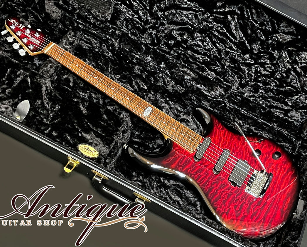 MUSICMAN LUKE Ⅱ BFR QUILT MUSIC MAN Luke BFR Quilt 2011 Quilt Top Ruby Red Burst Birdseye&