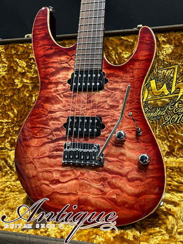 Suhr 2010 Limited Edition Set-Neck Modern Faded Trans Wine Red