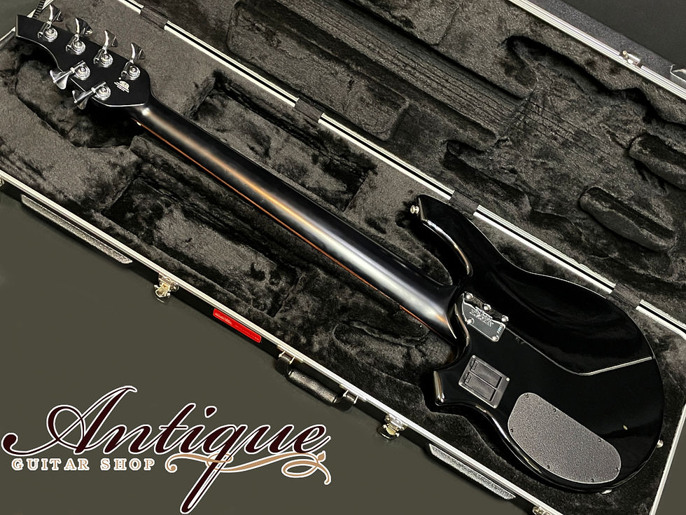 サムネイル： Musicman (Ernie Ball) Bongo6 HS 2018年製 Black Hi-Gross / Rosewood w/ 4Band EQ