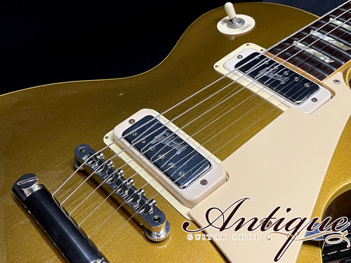 Gibson Les Paul Deluxe 1972年製 Gold Top w/ W-Ring & Logo