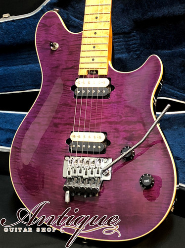 Peavey Wolfgang Standard '99年製 Trans Purple w/Marbled Flame Top