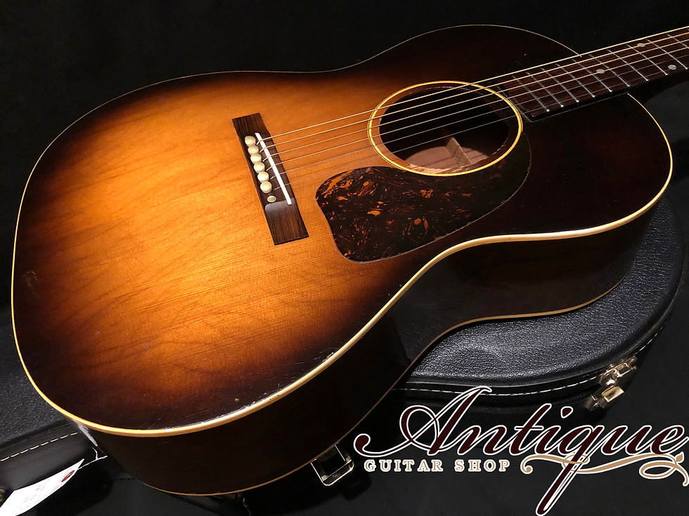 サムネイル： Gibson LG-2 Sunburst 47-48年製 Jacaranda FB & Bridge w/ OVAL PU