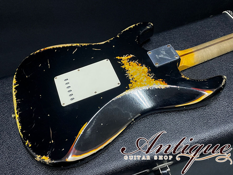 サムネイル： Fender Custom Shop MBS 1959 Stratocaster 2011 Black / 3TSB Heavy Relic