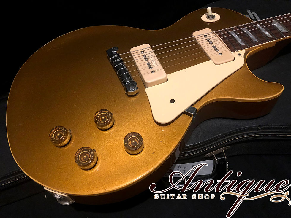 サムネイル： Gibson Les Paul Standard ’58 (54 Reissue) 1971年製 Gold Top 4.3kg