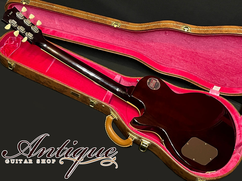 サムネイル： Gibson C/S H/C 1957 Les Paul 2021 GT/DB Black RWFB 3.94kg "Killer Figured Top"