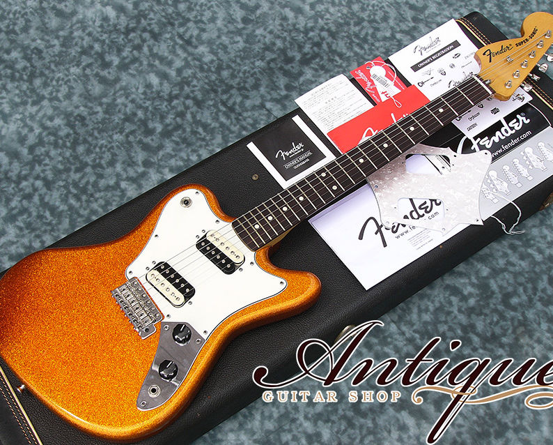Fender Mexico Pawn shop Super Sonic Sunfire Orange Flake ”Mint