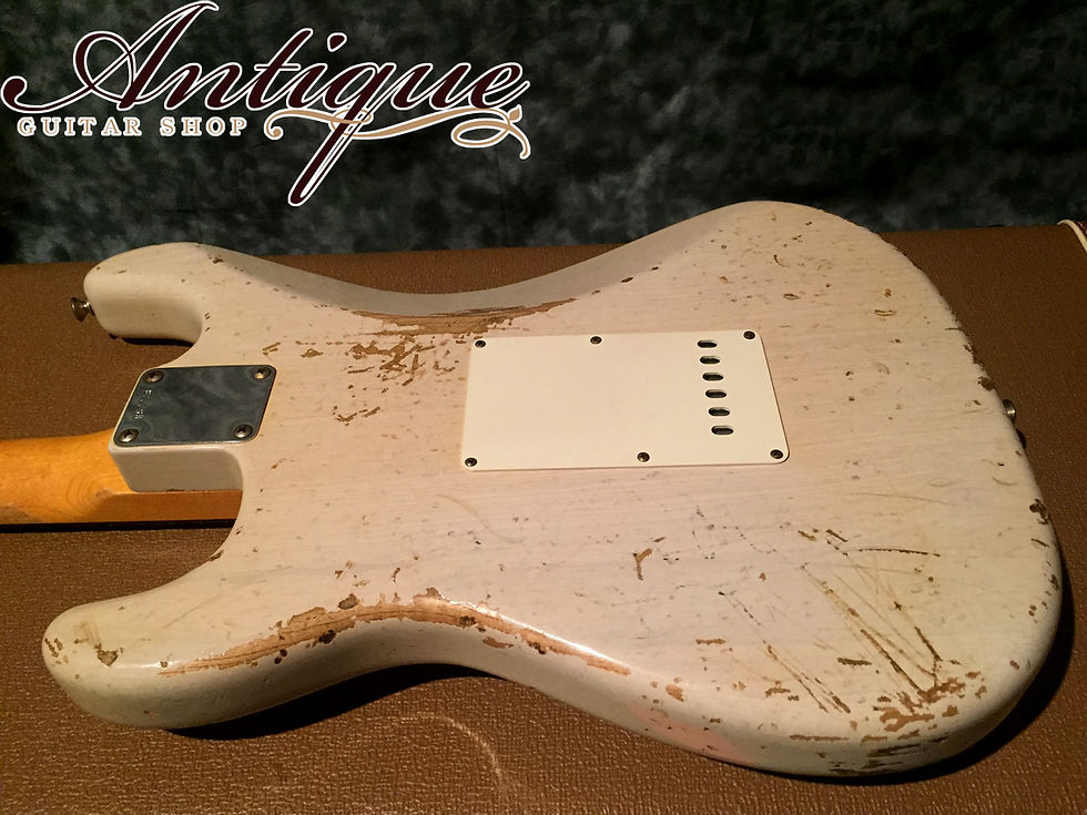 サムネイル： Fender Custom Shop TBC 1960 Stratocaster ‘11年製 White Blonde Heavy Relic