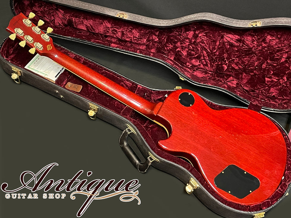 サムネイル： Gibson Custom Shop Les Paul Class 5 Quilt 2002 Washed Cherry / 5A Quilt Top