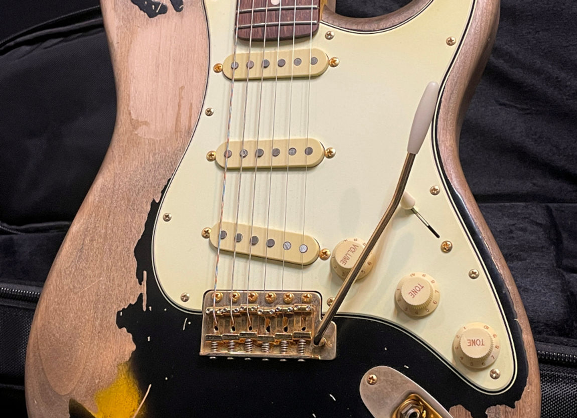 momose MST1-STD/NJ 2019年製 Black Heavy Relic w/ Gold Hardware 3.4