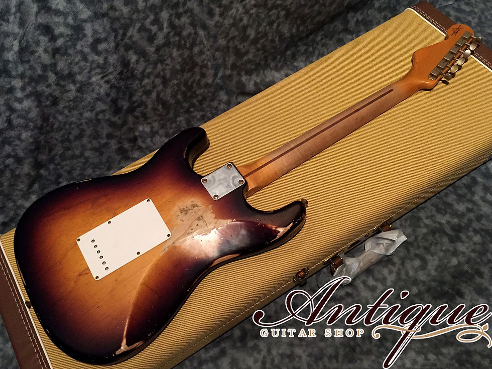 サムネイル： Fender Custom Shop TBS 60th Anniversary 1954 Stratocaster Sunburst Heavy Relic