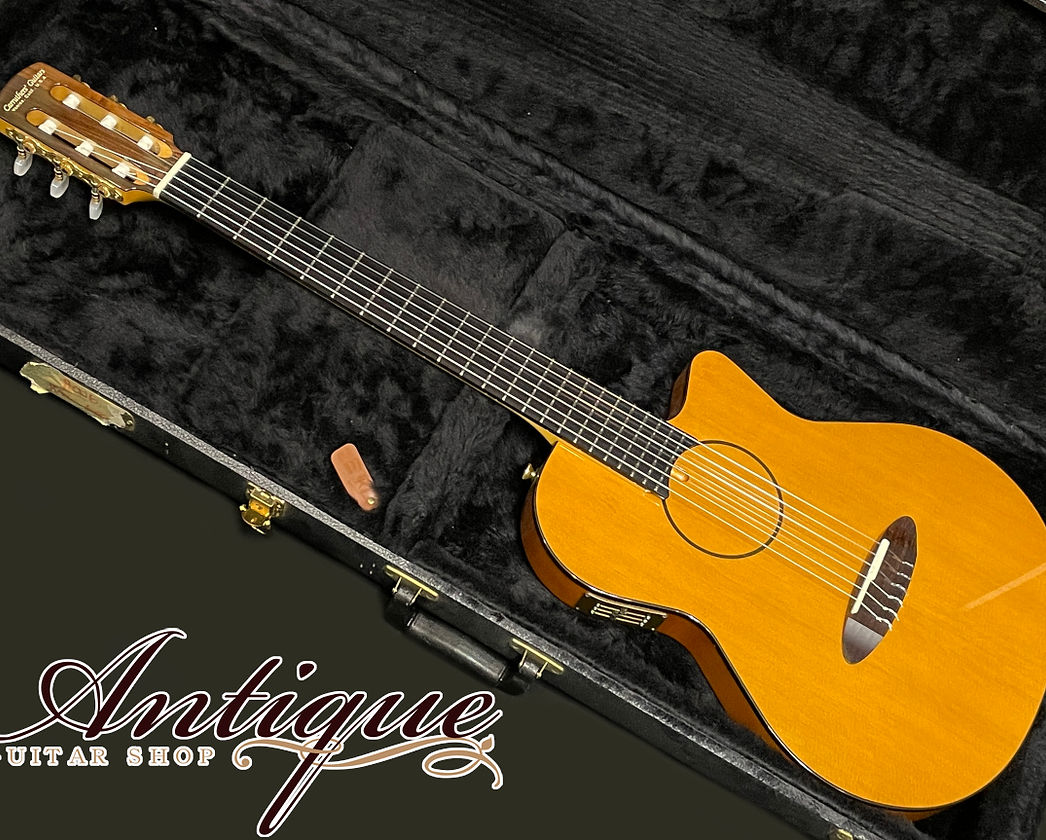 Carruthers Guitars ACN Acoustic Nylon Black Ring & EMG Pre-Amp w