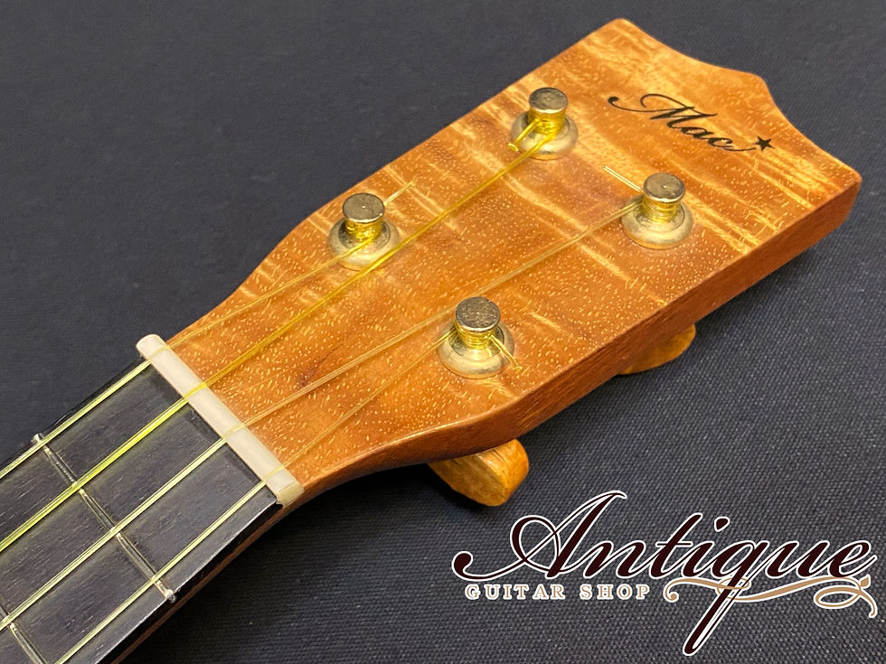 サムネイル： Mac Guitars US-4K Proto Abalone Purfling & AAA-Grade Curly Hawaiian Koa 320g New