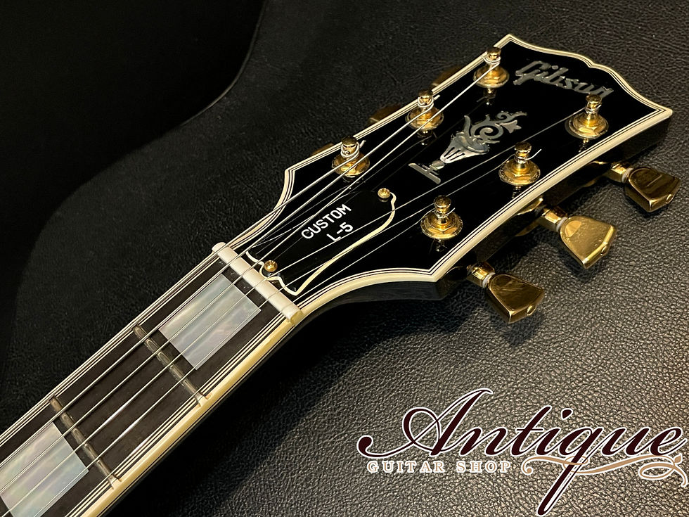 サムネイル： Gibson Custom Shop Custom L-5CES 2005年製 Ebony Black w/ Figured Maple Body