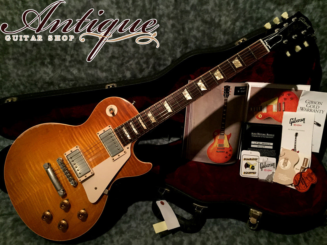 Gibson Custom Shop Historic Collection 1959 Les Paul ‘11年製 4.1kg Ultra Aged