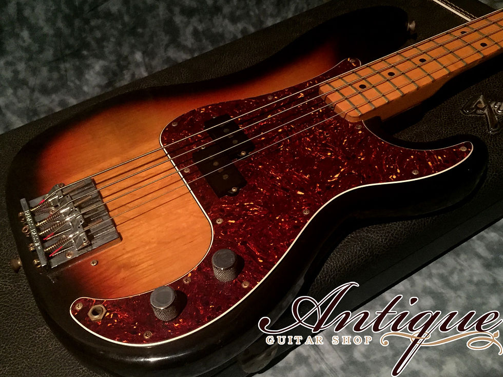 サムネイル： Fender Precision Bass 1977-79年製 Sunburst Full-Original except Bridge EX+++ 4.3kg
