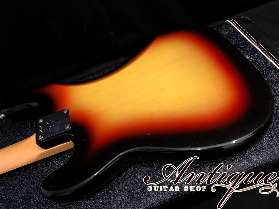 サムネイル： Fender Precision Bass 1966年製 Sunburst w/Jacaranda FB