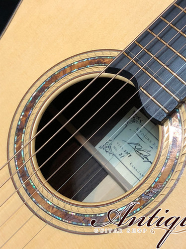 Ryosuke Kobayashi Guitars OM Cutaway Alaskan Yellow Cedar w/ Many