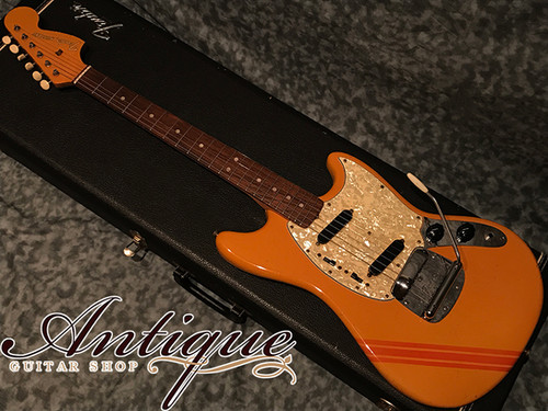 Fender Mustang 1969年製 Competition Orange w/ Matching Head