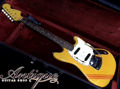 Fender Mustang 1969年製【Competition Orange】Matching Head
