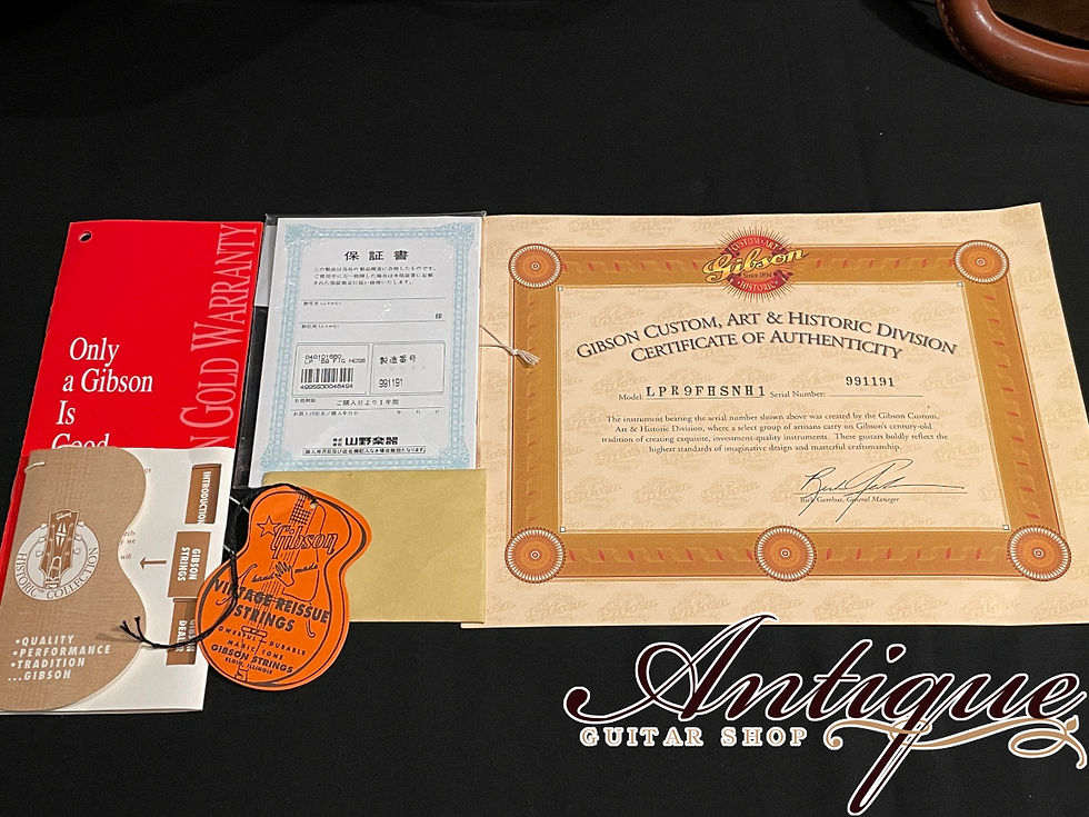 サムネイル： Gibson Custom Shop Historic Collection 1959 Les Paul Figured 1999年製 HCSB