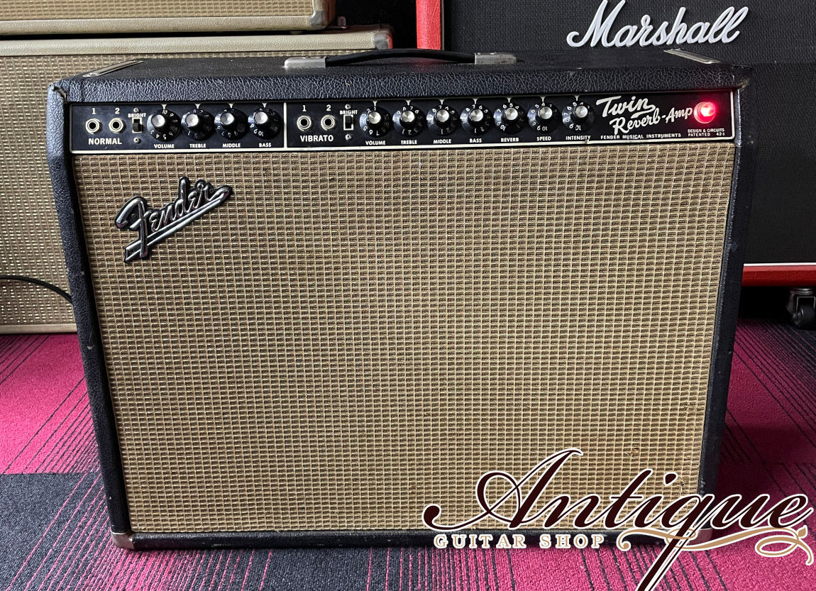 Fender Twin Reverb AB763 1965年製 Black Face 2×12 Combo 117V Spec