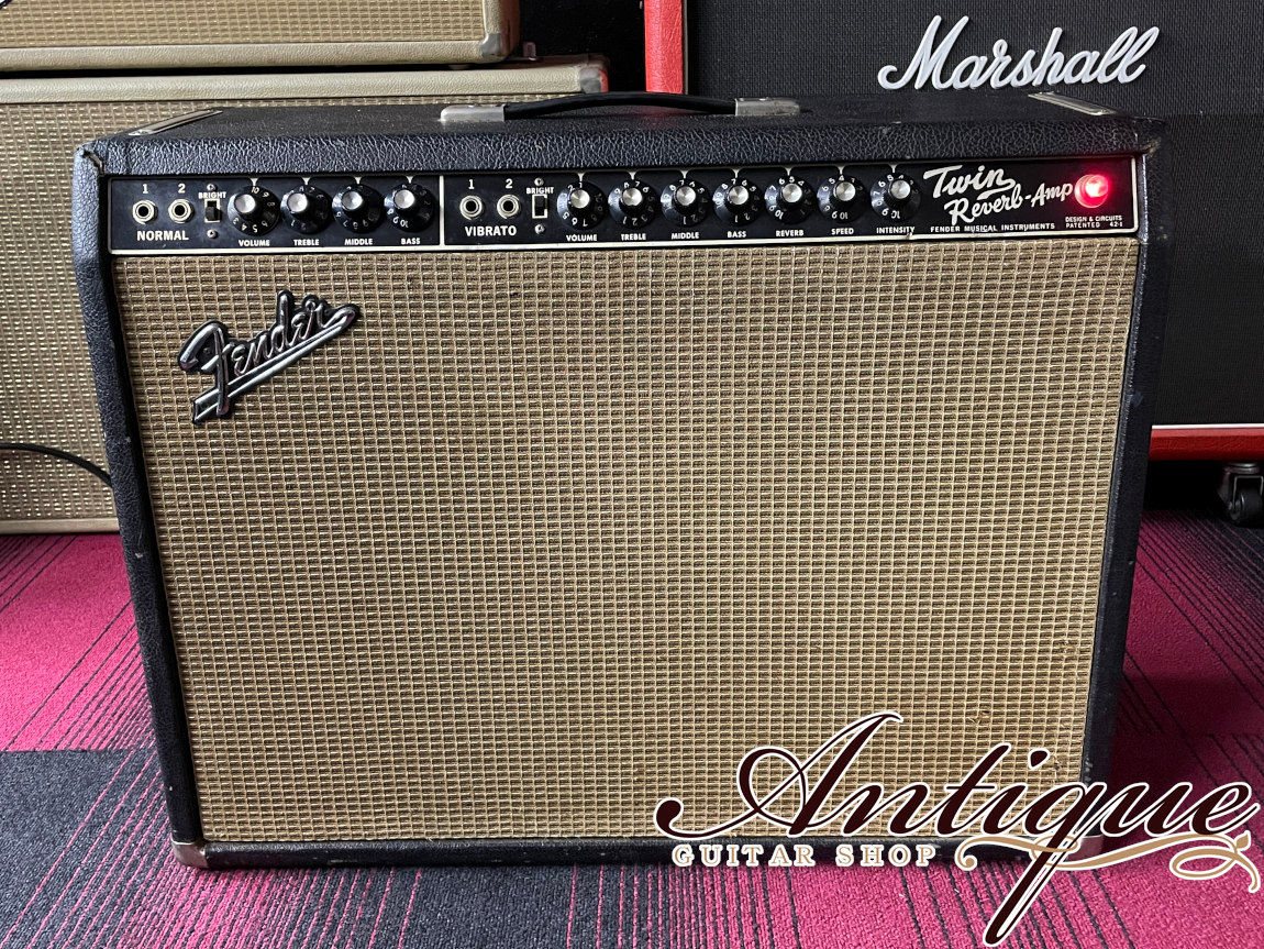 Fender Twin Reverb AB763 1965年製 Black Face 2×12 Combo 117V Spec w/Tour Case