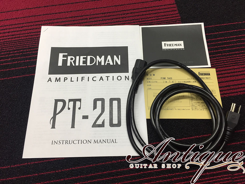 サムネイル： Friedman PT-20 The Pink Taco w/PT 1×12Cabinet “Mint Condition”