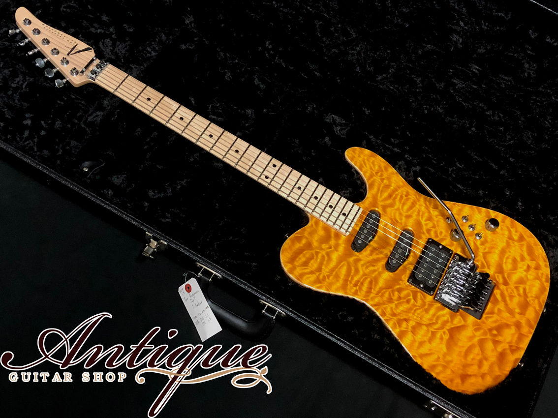 Tom Anderson Top T Trans Amber Personalized Quilt Top w/Binding N-Mint 3.45kg