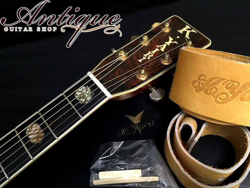 サムネイル： K. Yairi DY-45 1979年製 Natural w/Jacaranda EX+++ Full-Original & No-Crack